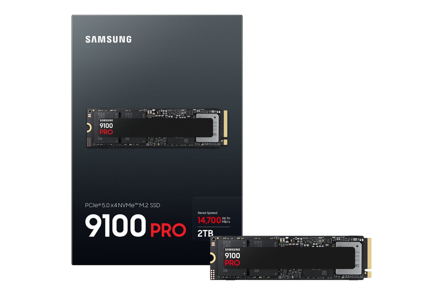 SAMSUNG 9100 PRO PCIe 5.0 x4 NVMe M.2 SSD 2TB