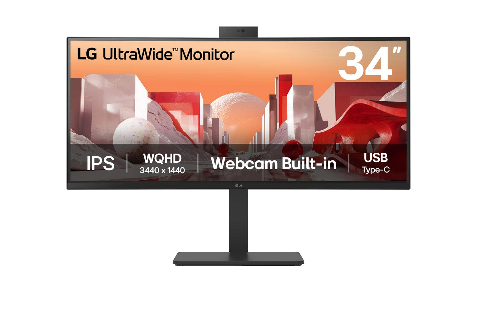 LG BA85QE - 34inch - WQHD - 3440x1440 - 60hz - HAS
