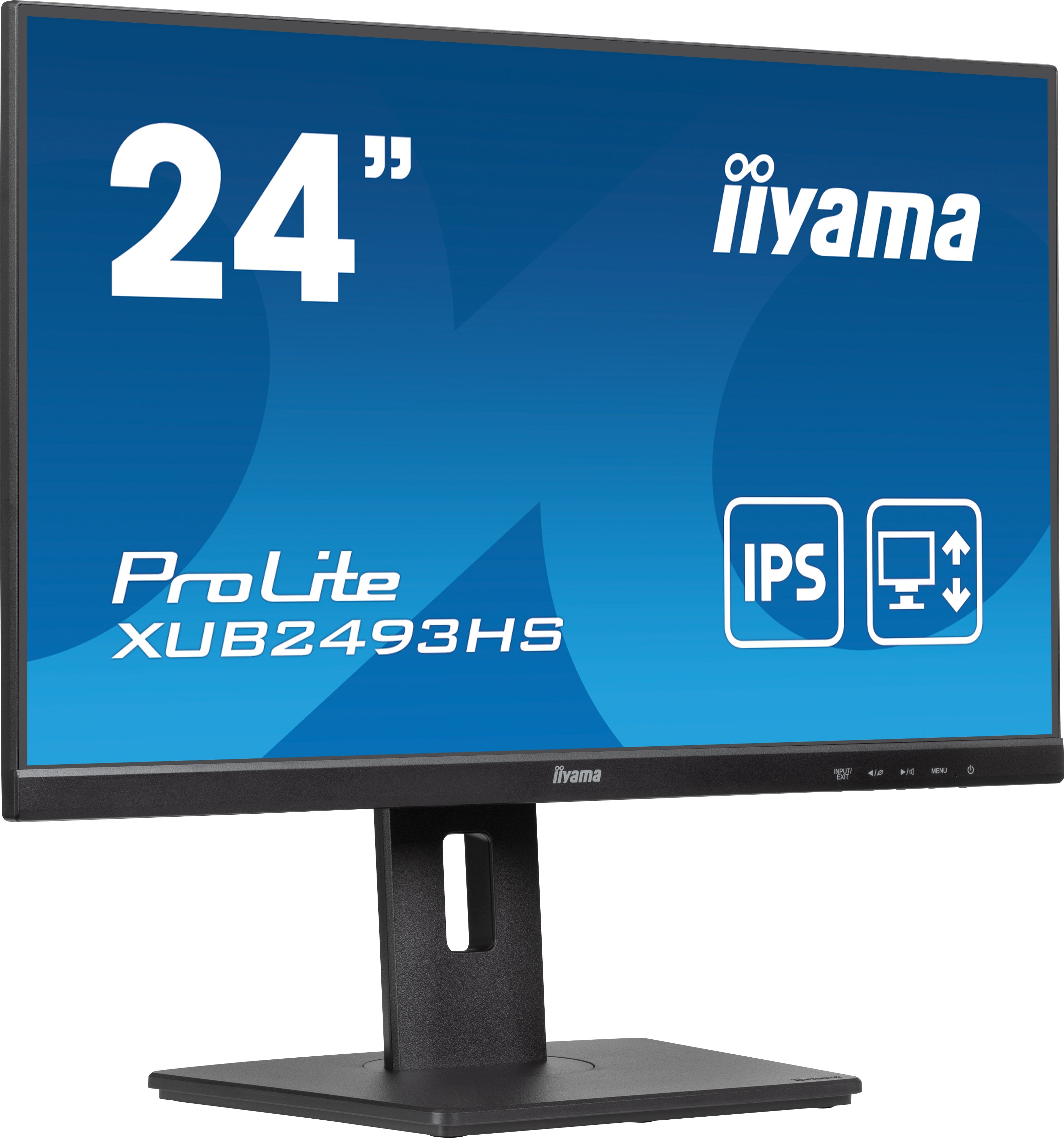 IIYAMA ProLite 24 inch - Full HD IPS LED Monitor - 1920x1080 - Pivot / HAS