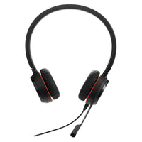 JABRA Evolve 20 SE Stereo - UC - USB C/A Adapter - Leather