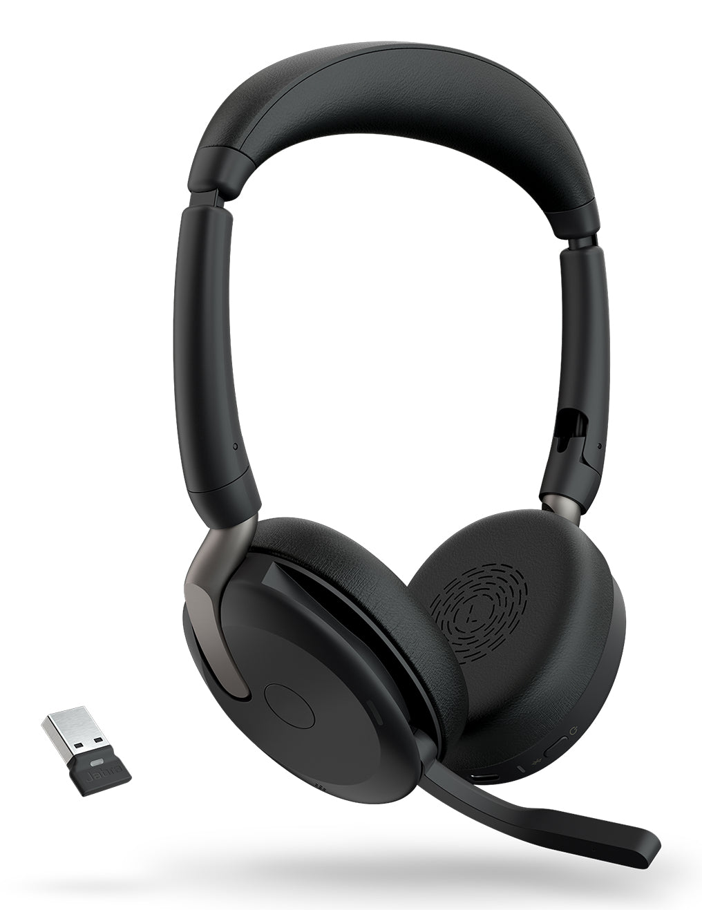 JABRA Evolve2 65 Flex - UC Stereo - USB-A (Wireless Charging)