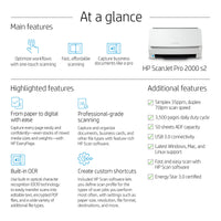 HP INC. ScanJet Pro 2000 s2 Sheet-feed Scanner