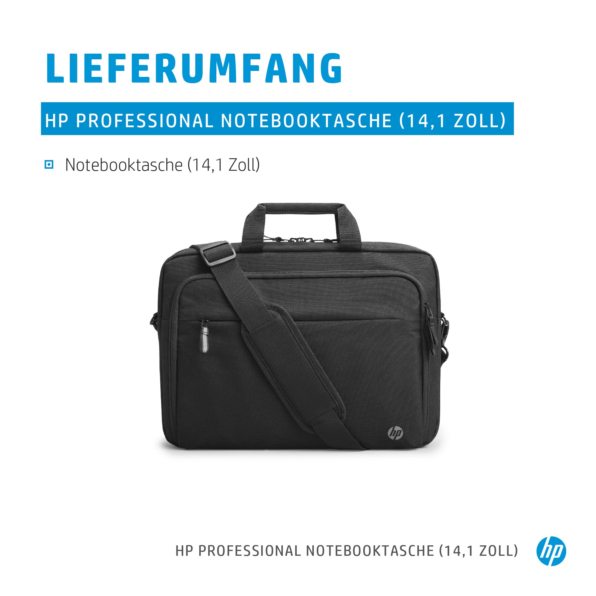 HP INC. 14 inch Professional Laptop Bag - Black