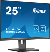 IIYAMA ProLite 25 inch - WUXGA IPS LED Monitor - 1920x1200 - Pivot / HAS