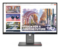 LENOVO ThinkVision P27QD-40 - 27 inch - Quad HD IPS LED Monitor - 2560x1440 - Pivot / HAS / RJ45 / USB-C