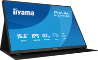 IIYAMA Prolite 15,6 inch Portable Full HD IPS Monitor - USB-C with leather cover