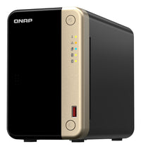 QNAP Intel Celeron N5095 2 GHz - NAS Tower - 2 x 3.5 inch SATA 6Gb/s - 8GB