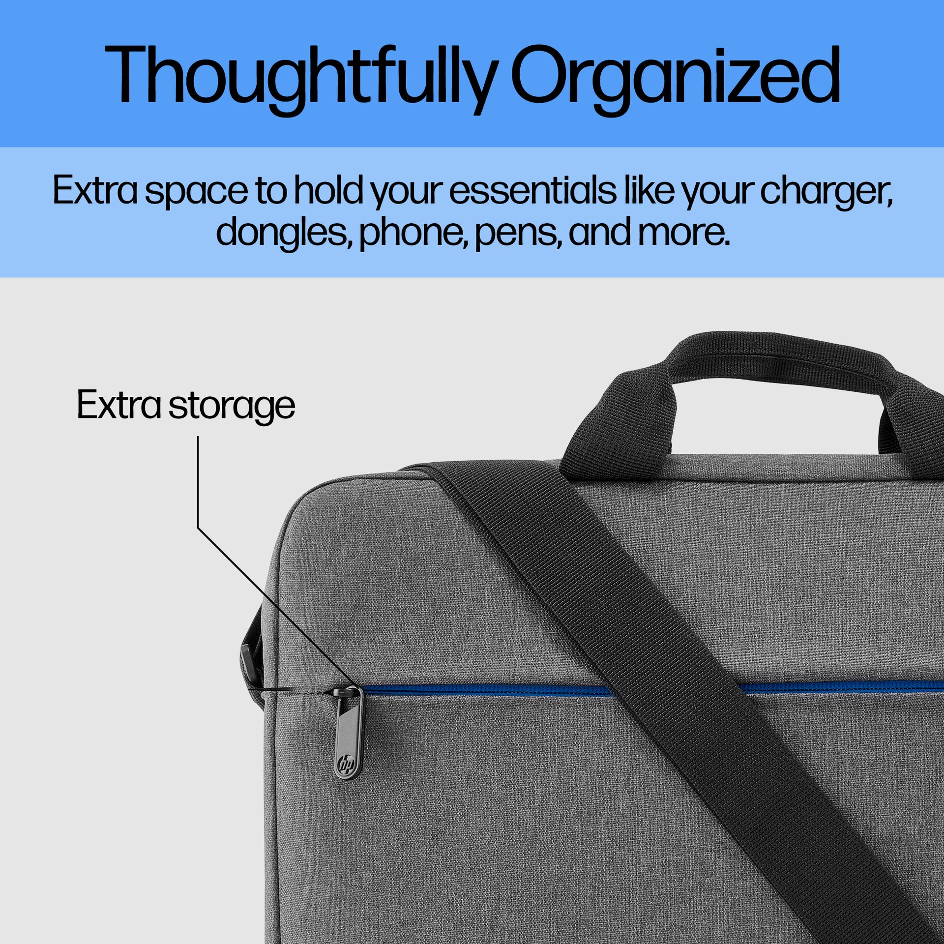 HP INC. 15.6 inch Prelude Laptop Bag - Grey
